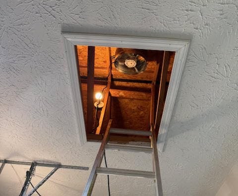 iLiving ILG8G14-12T Automatic Gable Mount Attic Ventilator Fan with Adjustable Thermostat, 2.85 Amp, 2339 CFM customer photo 1