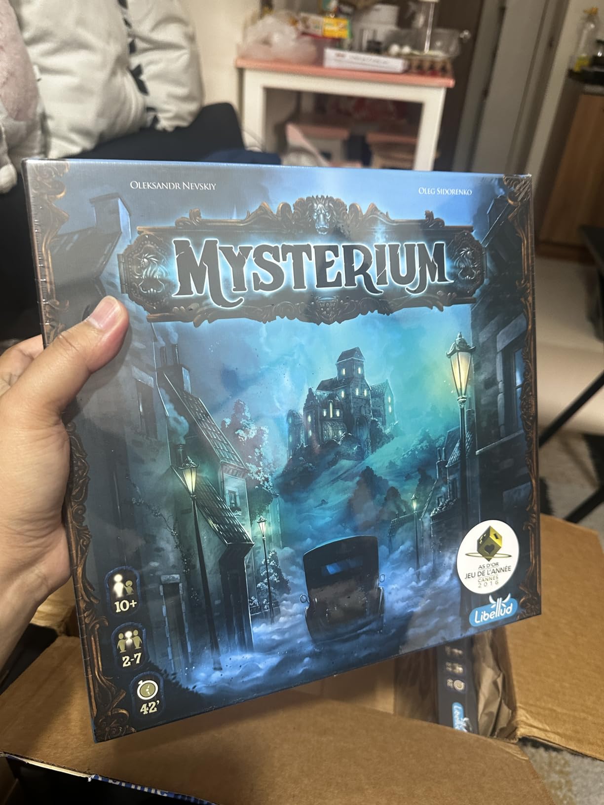 Asmodee Mysterium Board Game - Enigmatic Cooperative Mystery Game with Ghostly Intrigue customer photo 1