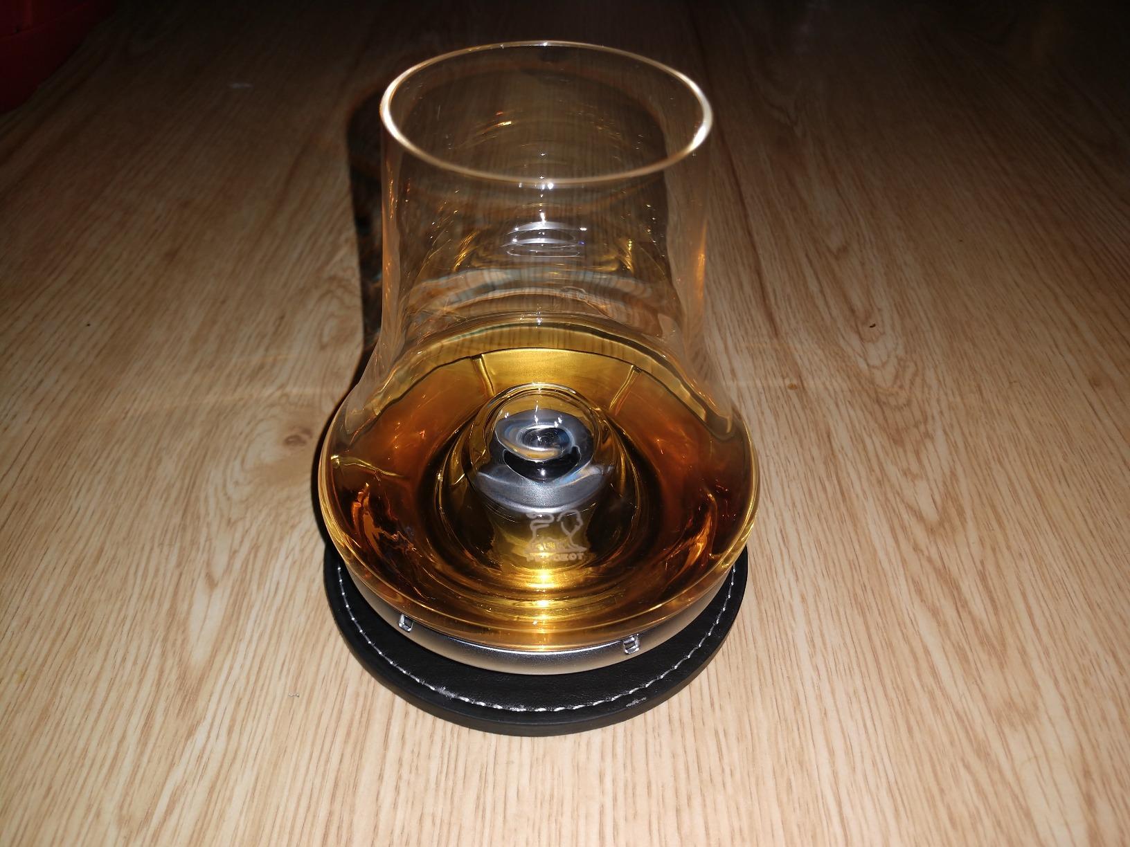 Peugeot - Les Impitoyables Set - Connoisseurs Whiskey Tasting Set with Glass, Chilling Base and Coaster - 38cl / 13oz customer photo 1