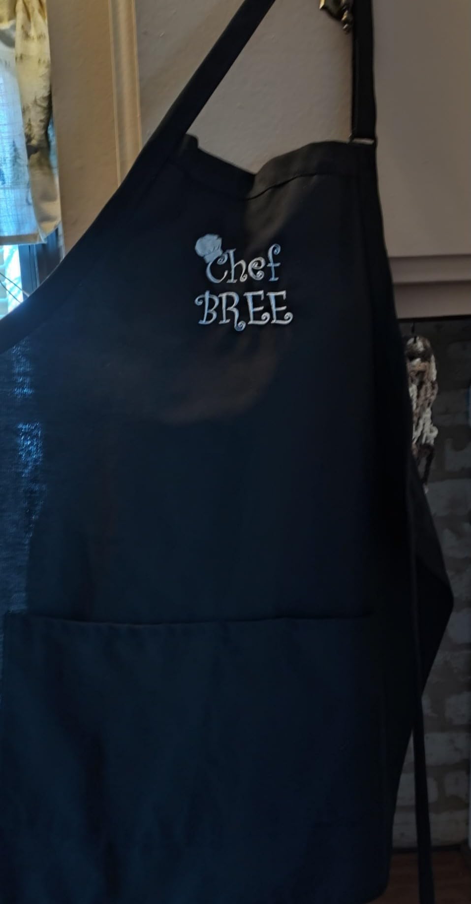 Made in the USA Personalized Embroidered Premium Adult Apron for Men Women Fathers Mothers Day Kitchen BBQ Grilling Gift customer photo 2