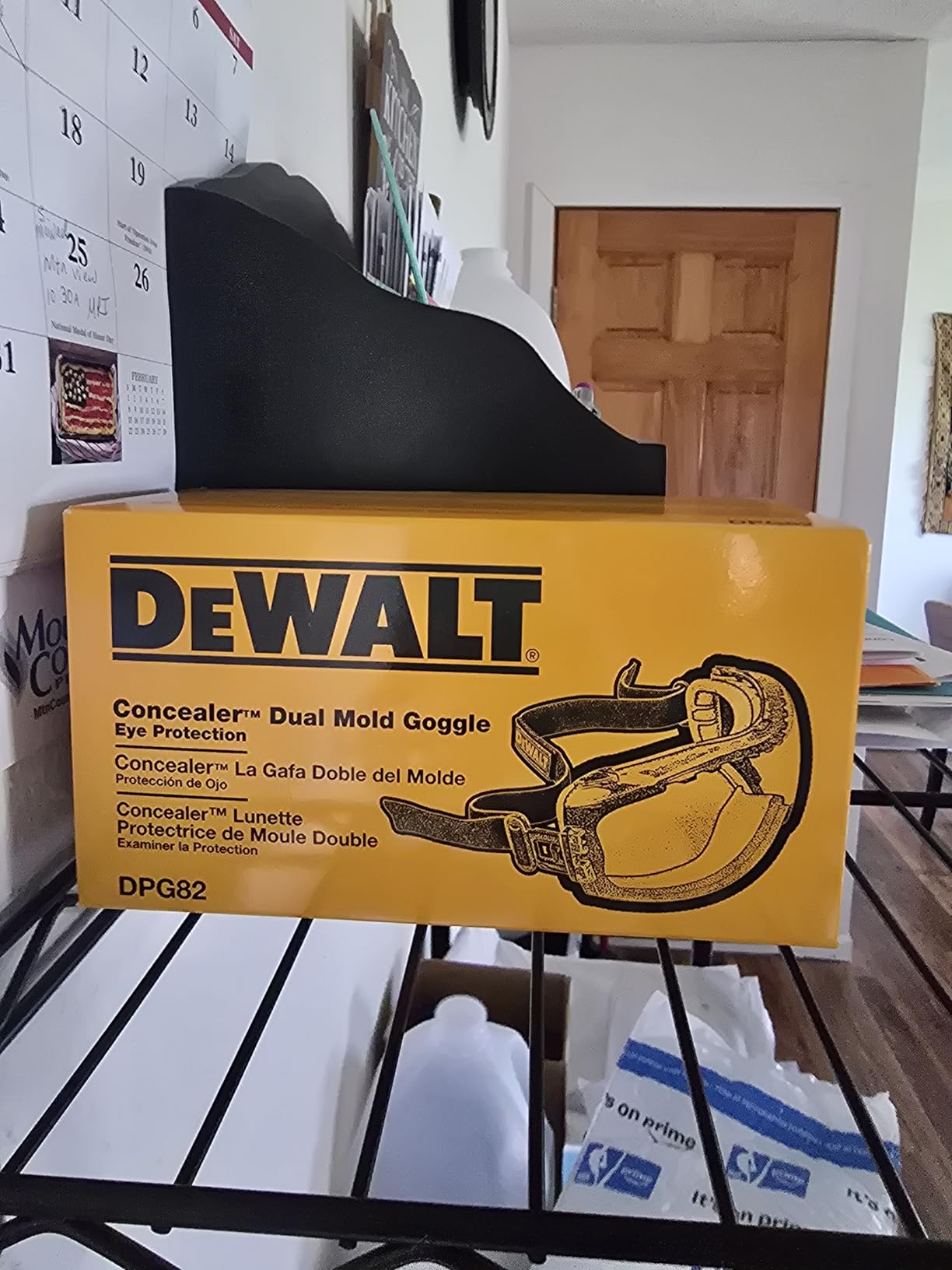 DEWALT DPG82 Concealer Anti-Fog Dual Mold Safety Goggle customer photo 2