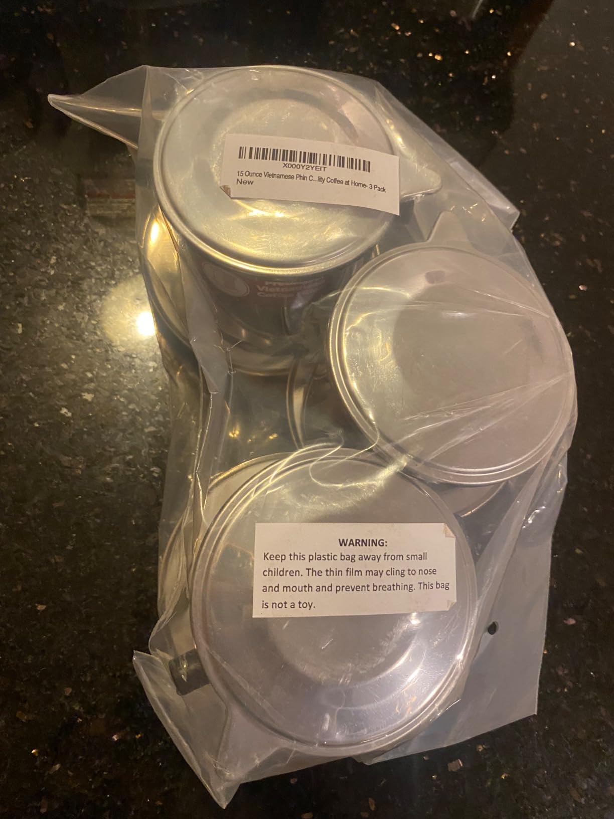 Vietnamese Dripper Coffee Machine Filter. Suitable for Trung Nguyen Coffee- Gravity Insert, Extra large (15 oz) customer photo 1