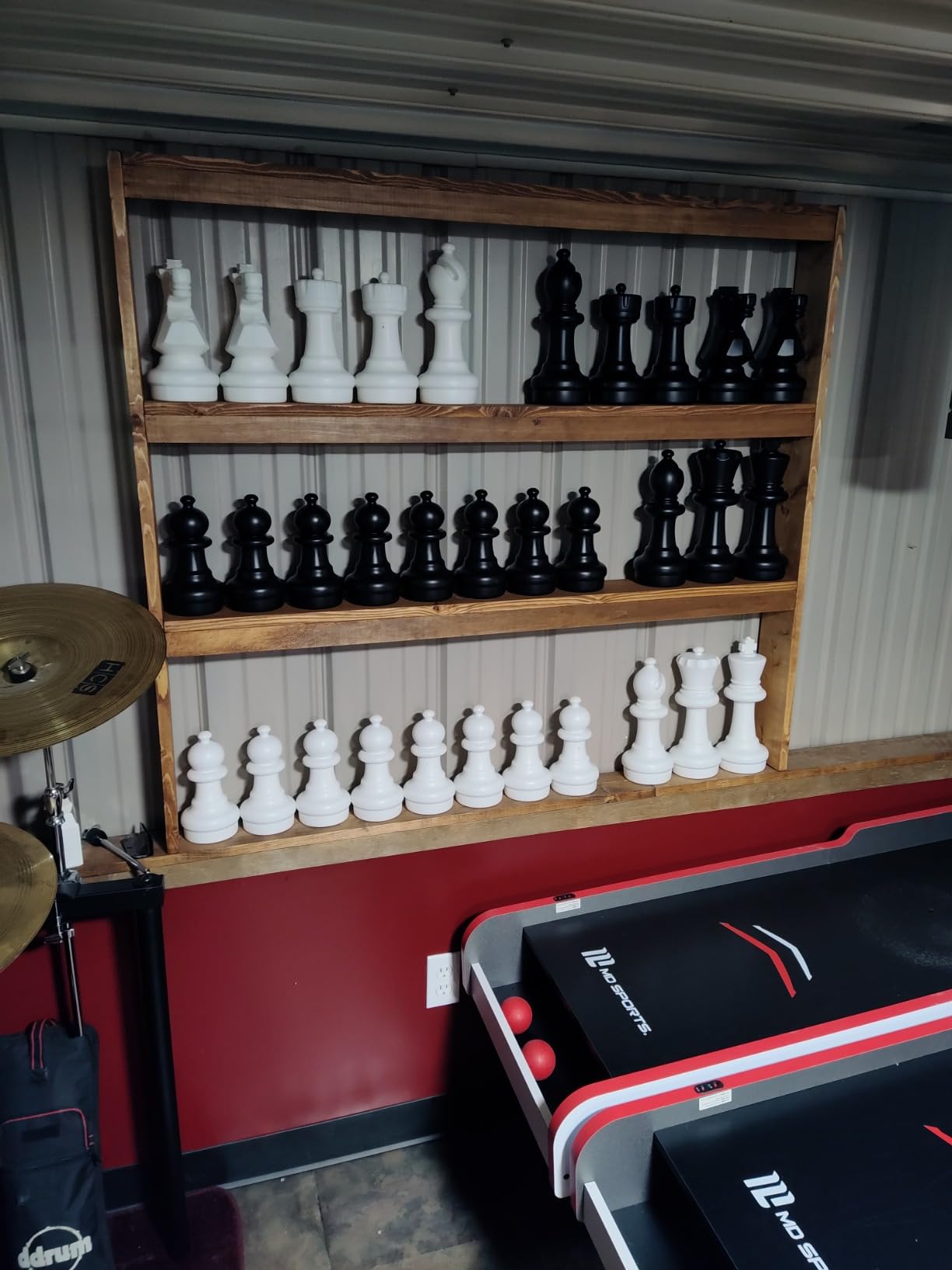 MegaChess Giant Chess Set Game with 12