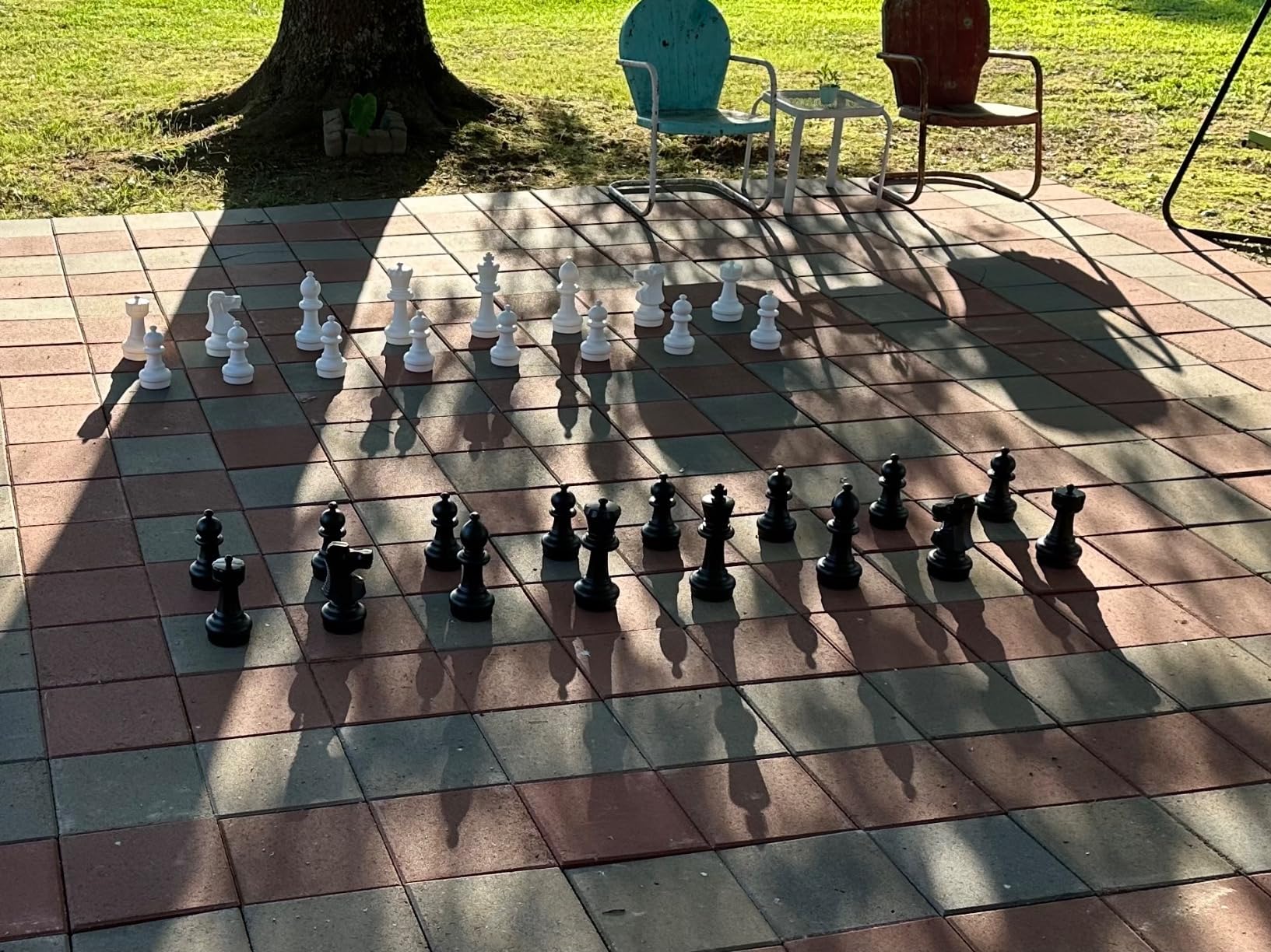 MegaChess Giant Chess Set Game with 12