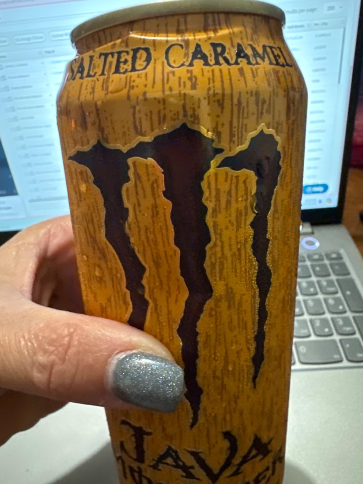 Monster Energy Java Monster Salted Caramel, Coffee + Energy Drink, 15 Fl Oz | Pack of 12 customer photo 2