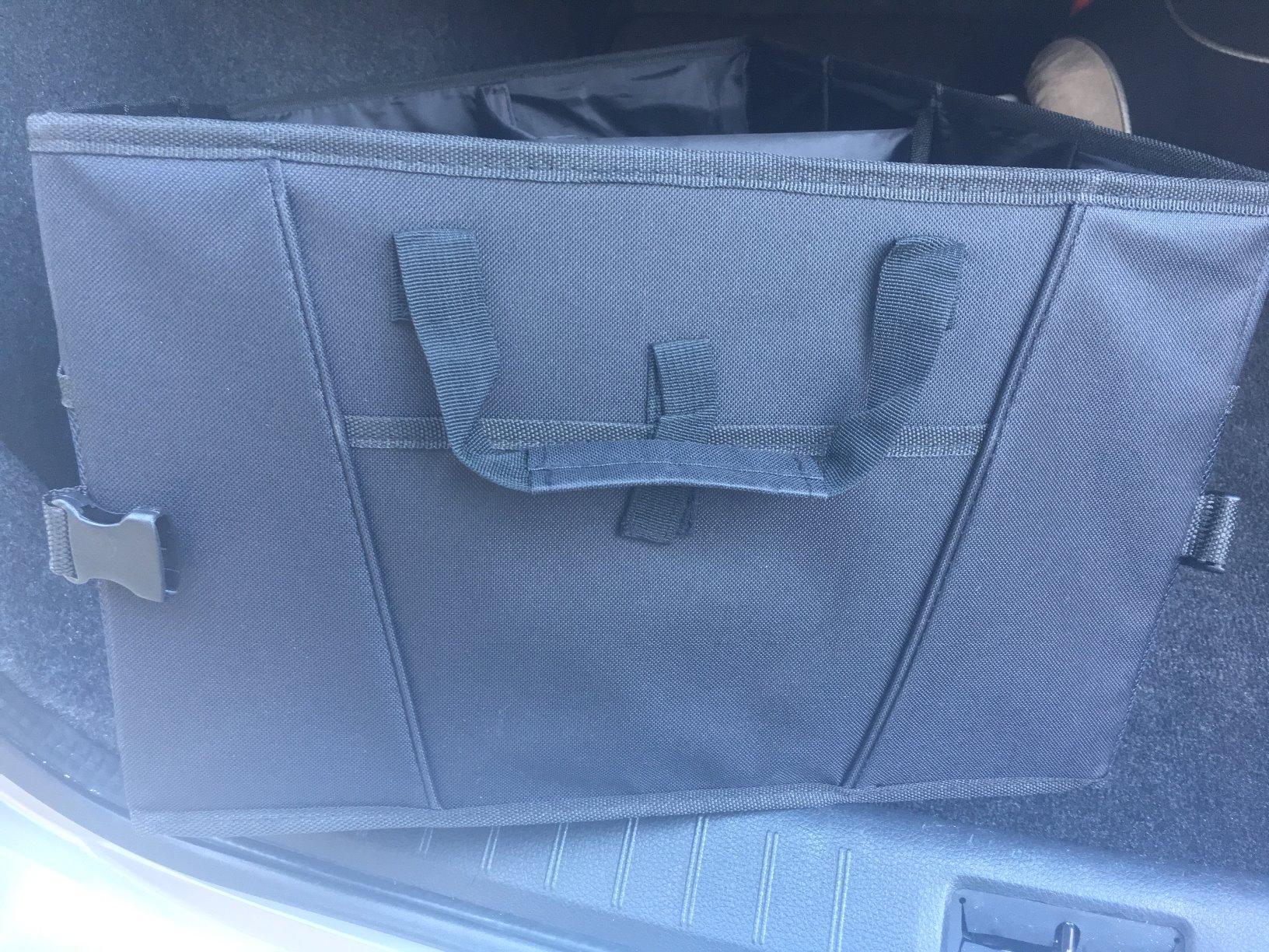 FORTEM Trunk Organizer For SUV Car Trunk Organizer, Foldable Storage, Car Accessories for Women Men, Collapsible Bag, Perfect Christmas Gifts, 600D Oxford, Non Slip Bottom, Straps, Soft Cover (50L) customer photo 1