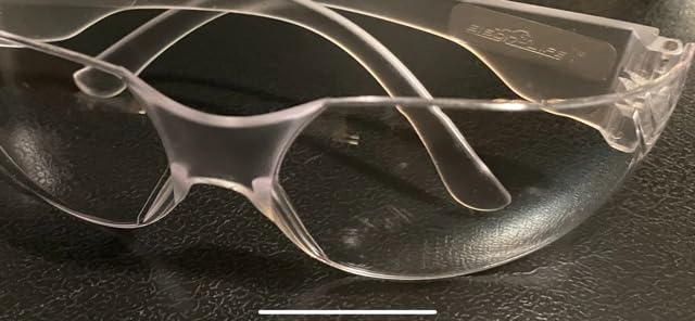 BISON LIFE Safety Glasses - Scratch Resistant Wrap Around Eyewear, Polycarbonate ANSI Z87.1 Impact Resistant Lens customer photo 1
