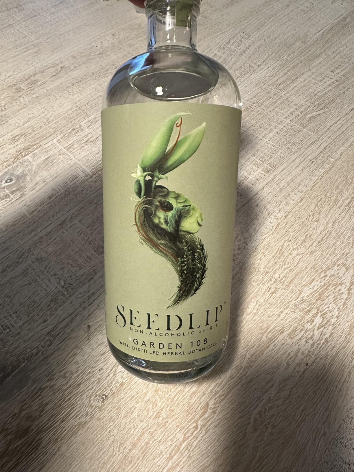 SEEDLIP Garden 108 - Non-Alcoholic Spirit | Calorie Free, Sugar Free | Spirit Alternative | Non-Alcoholic Cocktails | 23.7 fl oz (700ml) customer photo 2