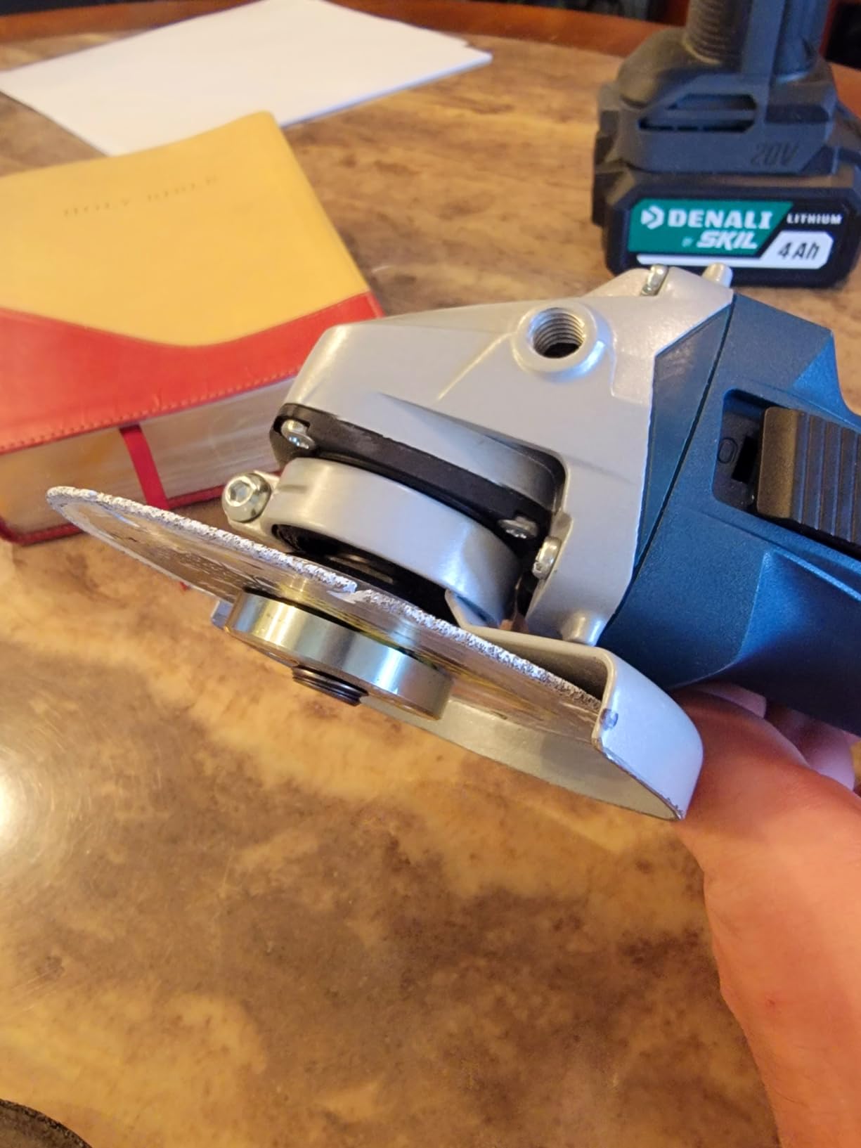 Bosch GWS8-45 4-1/2 In. Angle Grinder customer photo 1