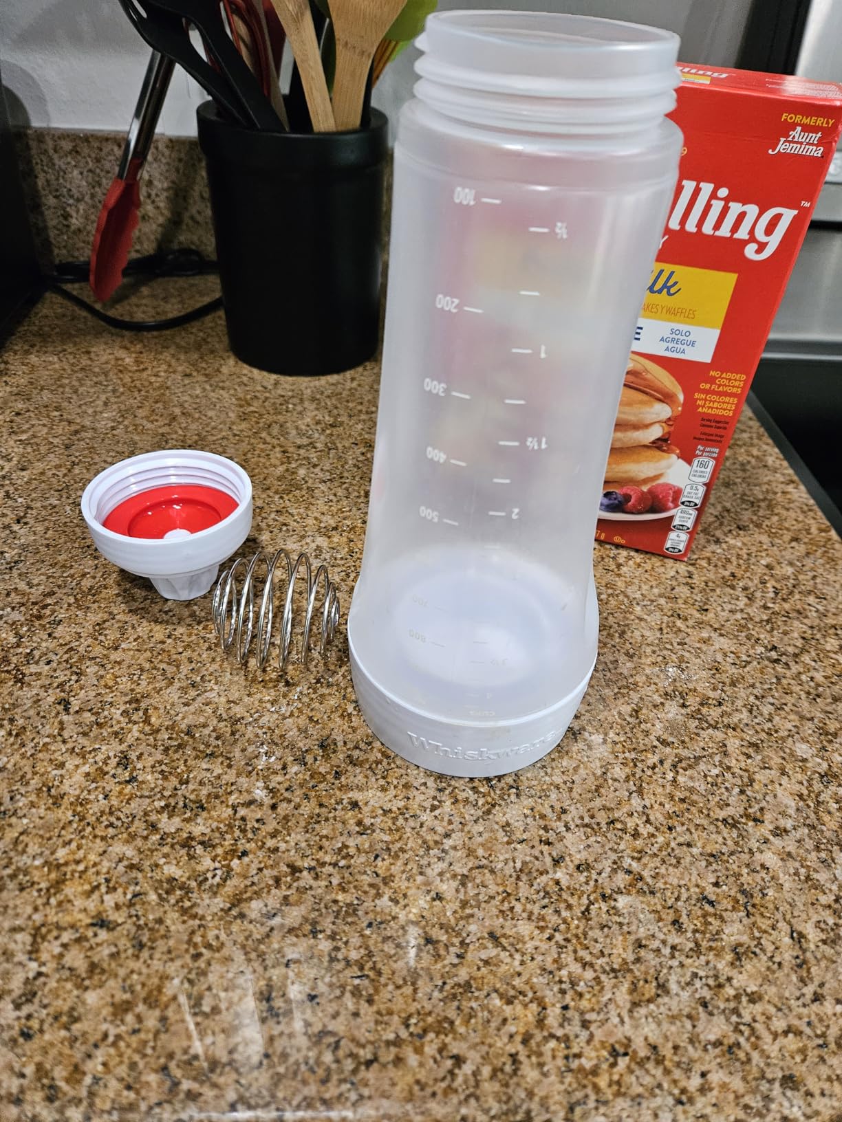 Whiskware Pancake Batter Mixer with BlenderBall Wire Whisk customer photo 2