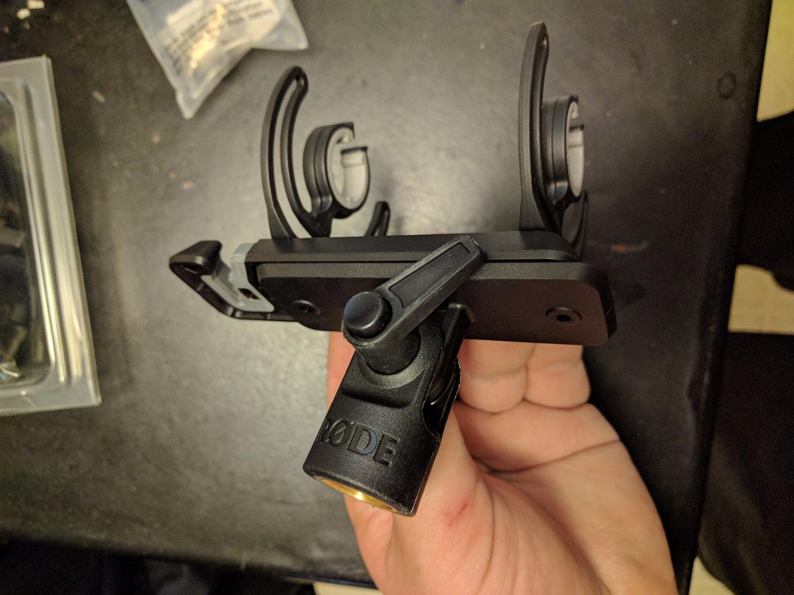 Rode SM4-R Rycote Lyre Shockmount customer photo 2