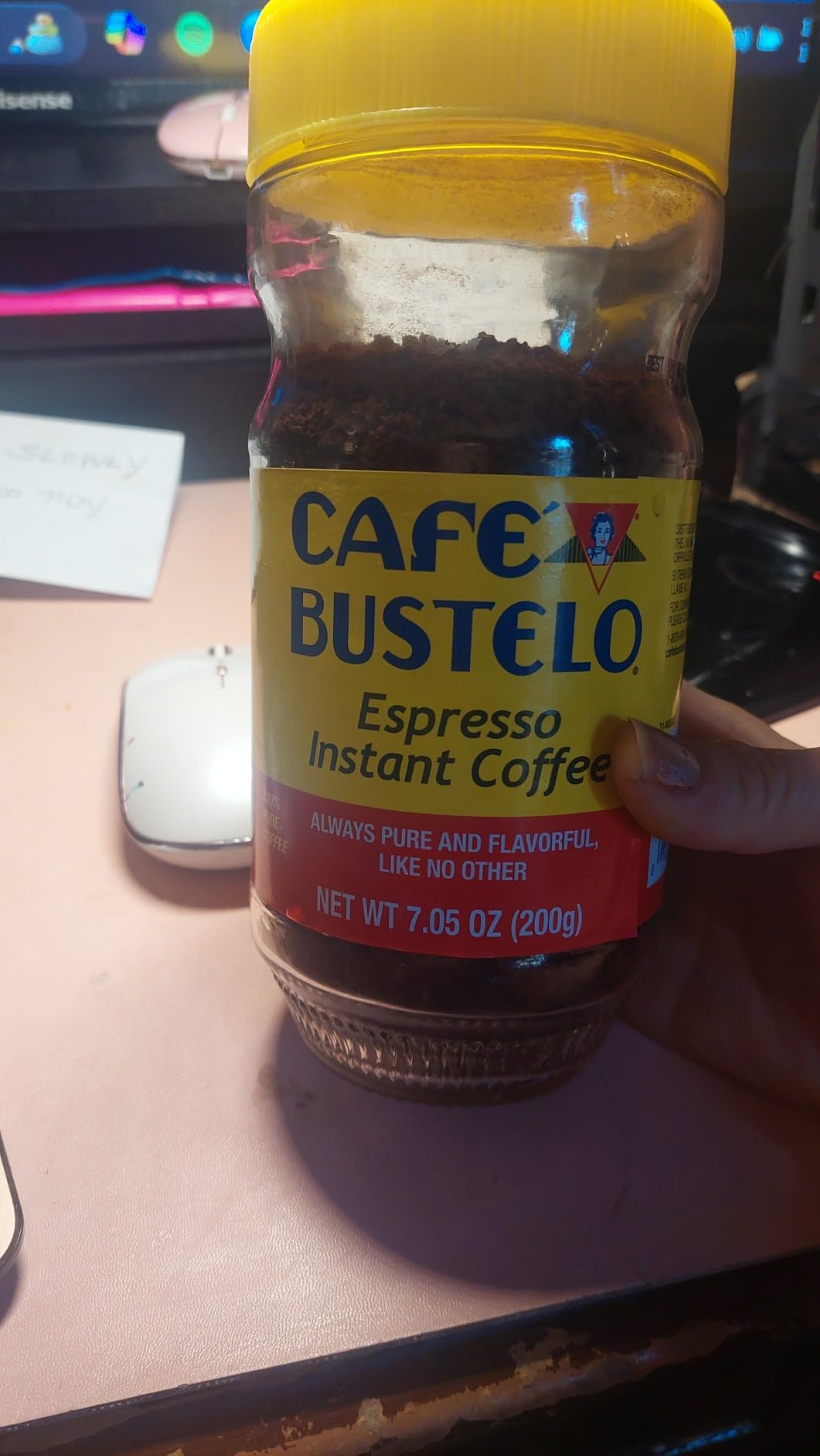 Café Bustelo Espresso Style Dark Roast Instant Coffee, 7.05 Ounces customer photo 1