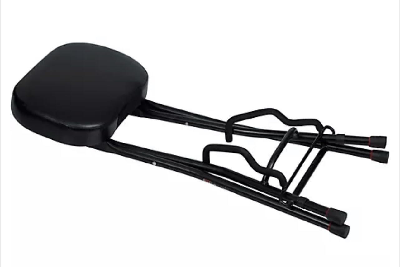 Gator Frameworks Guitar Seat with Padded Cushion, Ergonomic Backrest and Fold Out Guitar Stand, Holds both Acoustic and Electric Guitars (GFW-GTR-SEAT) customer photo 2