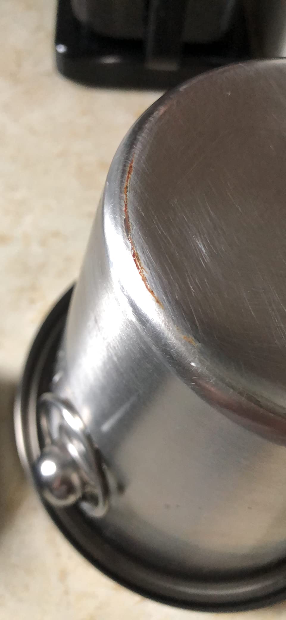 True Savor Stainless Steel Spittoon, Removable Funnel Lid, Reusable Dump Bucket for Wine Tasting, Metal Spit Cup for Cocktails, Whiskey, Tobacco, Tasting Event Supplies, Dishwasher Safe, Silver customer photo 2