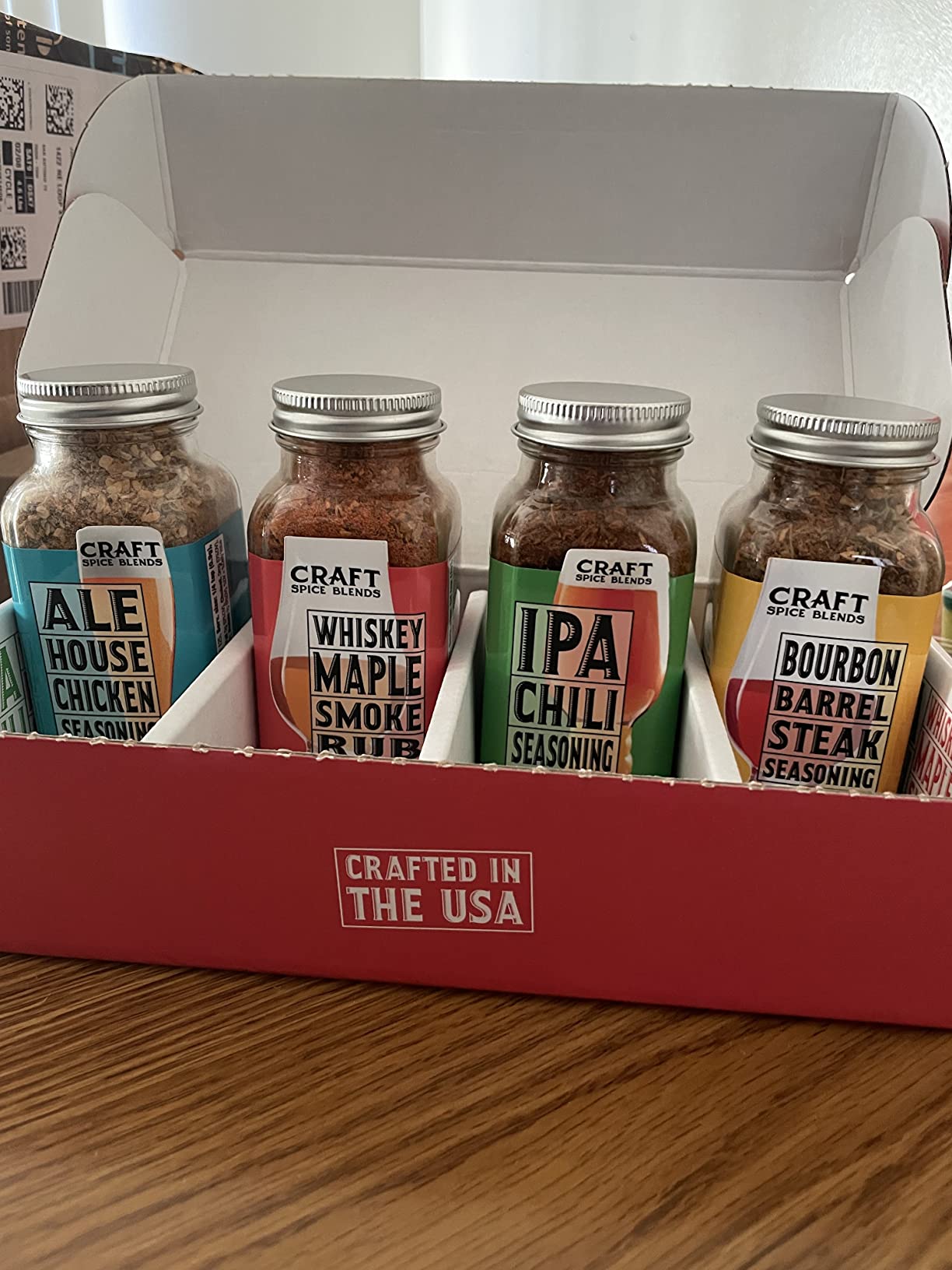 Craft Spice Blends Grilling Seasoning & Rub 4-Pack Gift Set - Top Shelf Spices Raising the Bar on Flavor - Spice Blends for Smoker, BBQ, Grill and More - Father's Day, Birthday, Anniversary - All Natural, Crafted in the USA customer photo 2