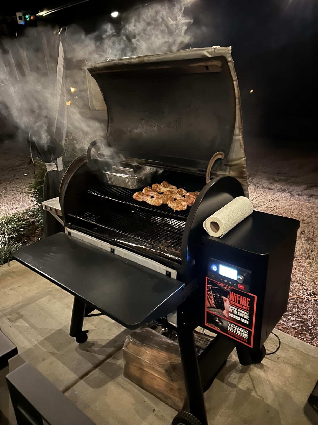 Camerons The Flip Professional Hot & Cold Smoker Box - Patented BBQ Grill Smoke Box for Gas or Charcoal Grill w Firestarters - Infuse Smoky Barbecue Flavor into Meats - Great Grilling Gift for Men customer photo 1