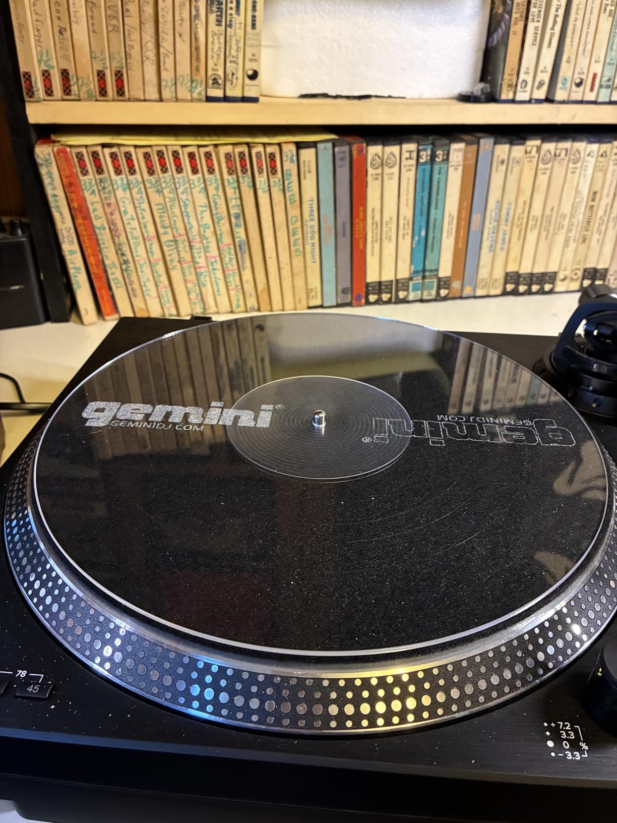 Hudson Hi-Fi Acrylic Turntable Mat - 11.75
