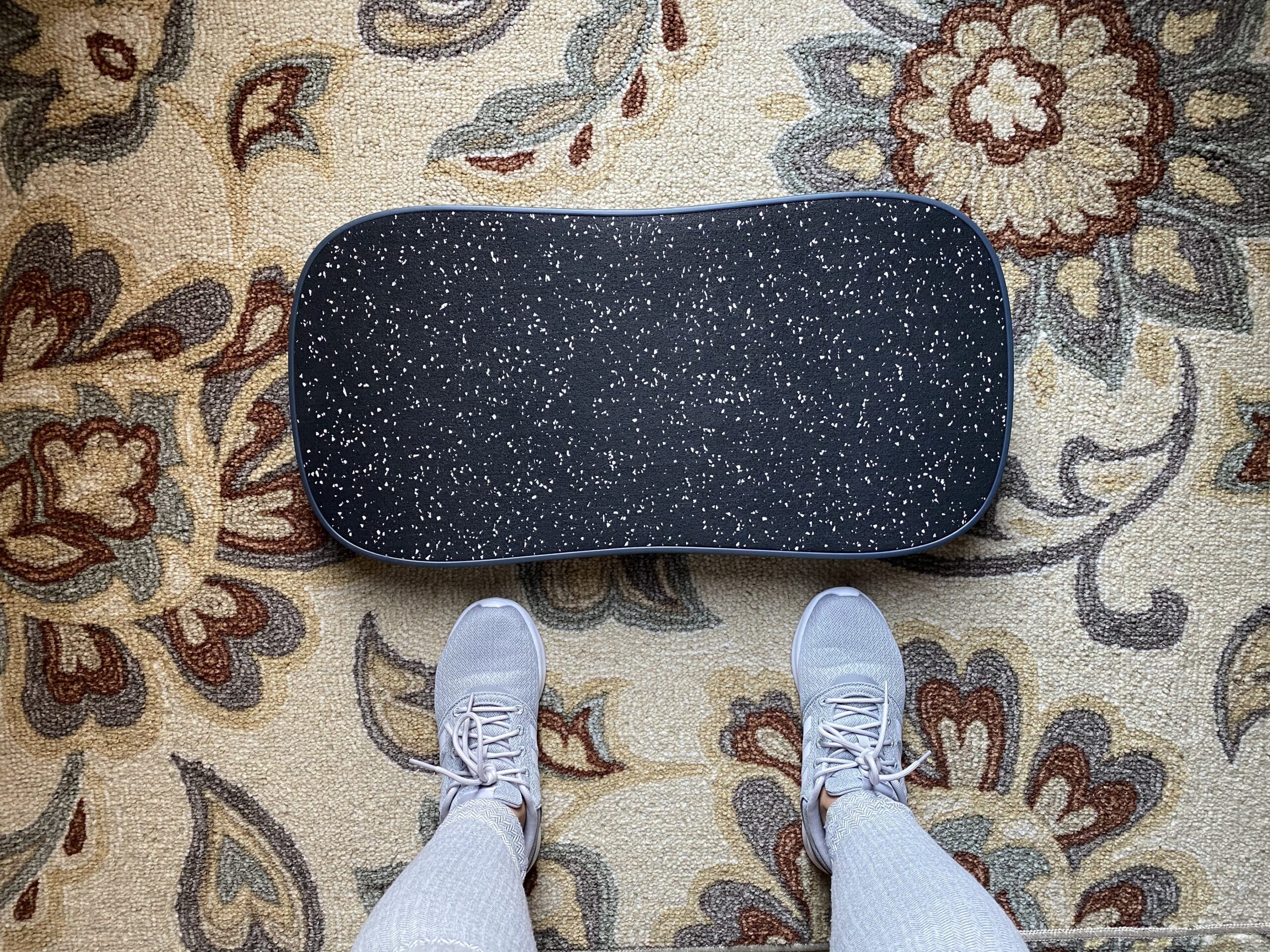 FluidStance The Plane Balance Board for Standing Desk - Anti Fatigue USA Made 360 Degree Rocker Wobble Board customer photo 1