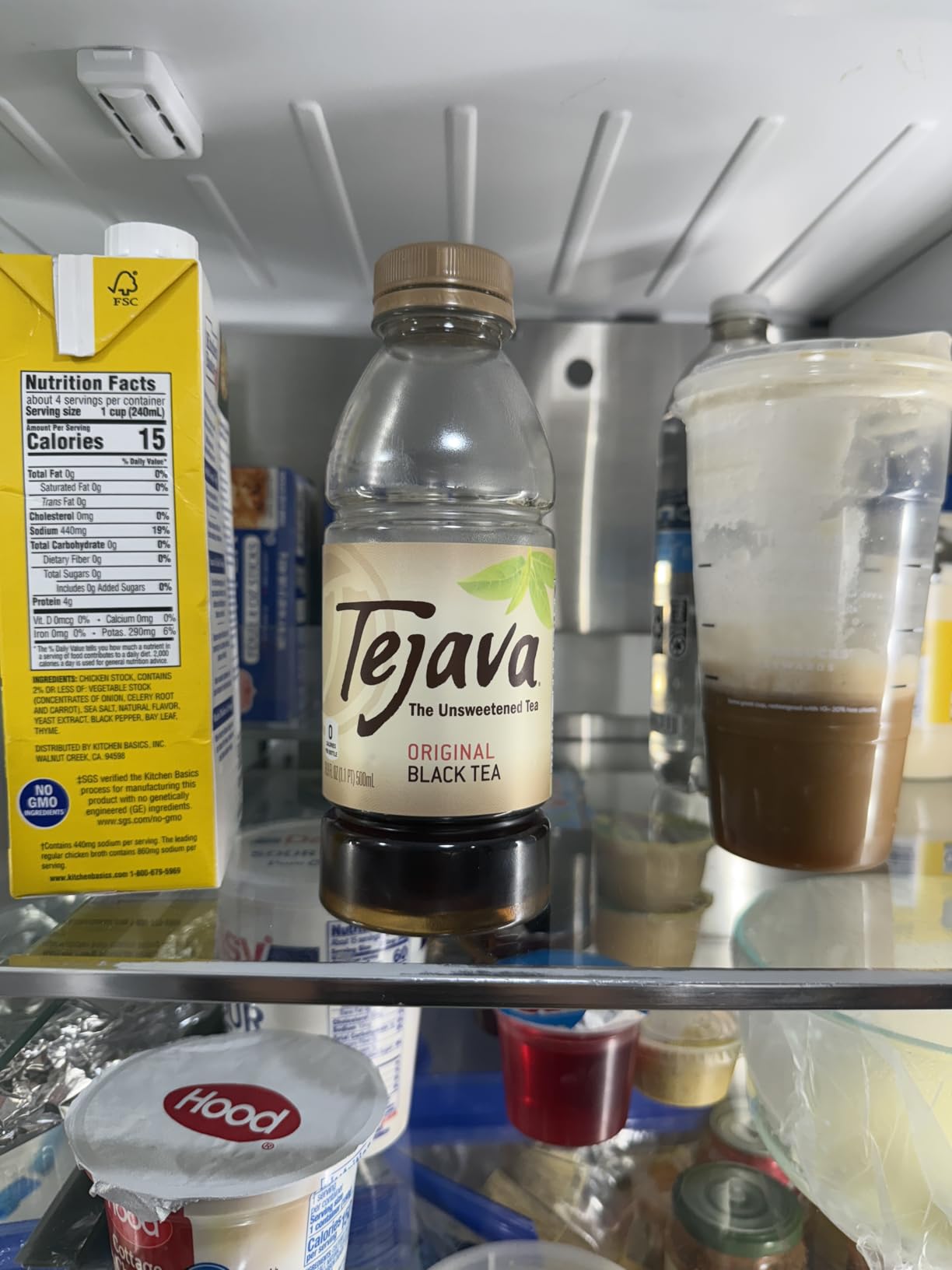 Tejava Original Unsweetened Black Iced Tea, 12 Pack, 16.9oz PET Bottles, Non-GMO, Kosher, No Sugar or Sweeteners customer photo 1