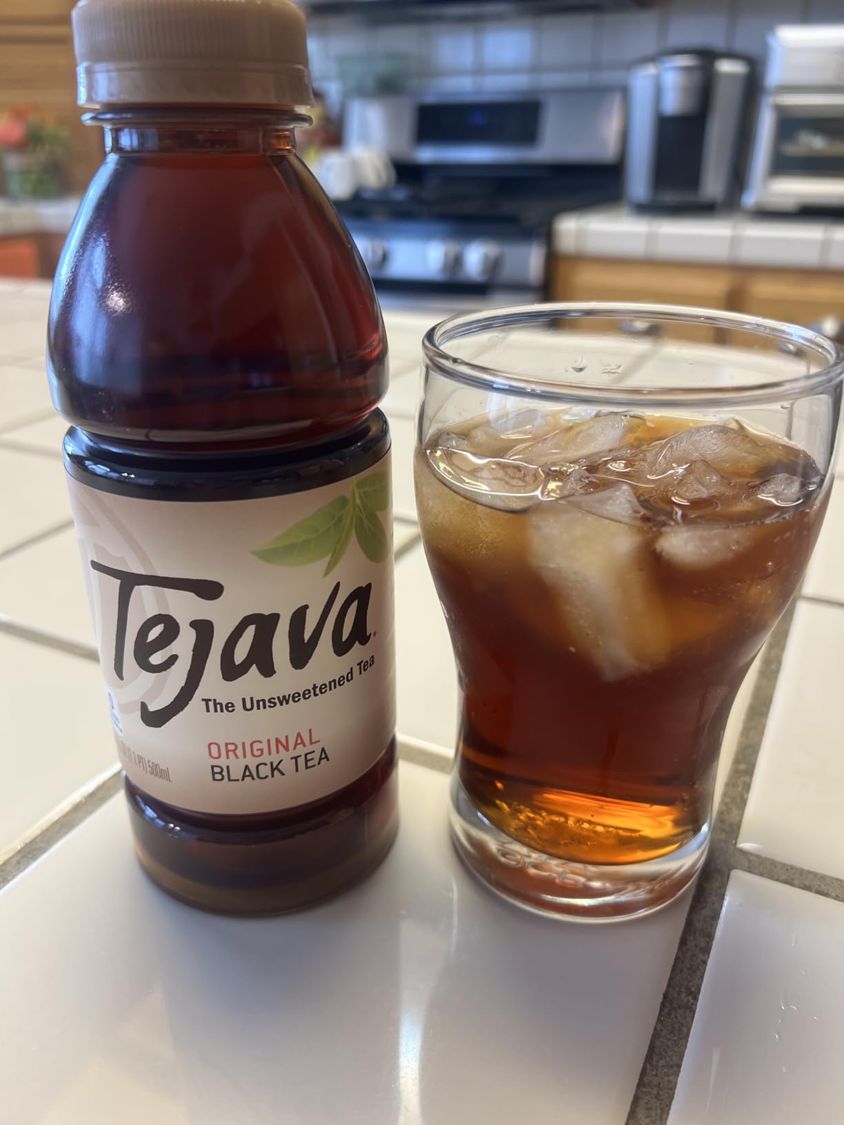 Tejava Original Unsweetened Black Iced Tea, 12 Pack, 16.9oz PET Bottles, Non-GMO, Kosher, No Sugar or Sweeteners customer photo 2