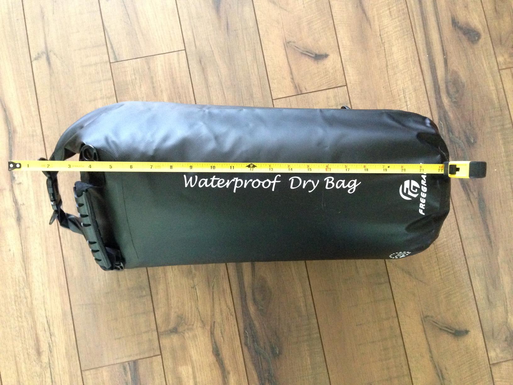 Freegrace Waterproof Dry Bag Set of 3 - Submersible Dry Sack with Double Zip Lock Seals - Includes Waist Pouch & Phone Case - Perfect for Kayaking, Swimming, Boating & Rafting (Black(Window), 5L) customer photo 1