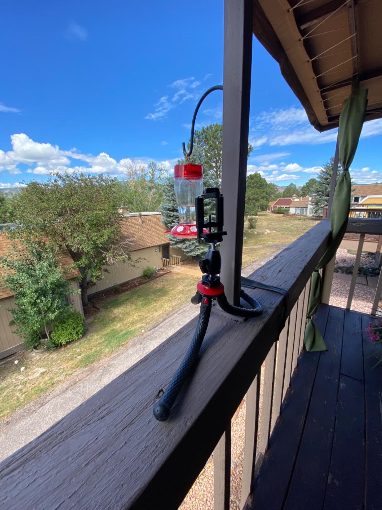 Xenvo SquidGrip Flexible Cell Phone Tripod and Portable Action Camera Holder - Compatible with iPhone, GoPro, Android, Samsung, Google Pixel and All Mobile Phones Red customer photo 1