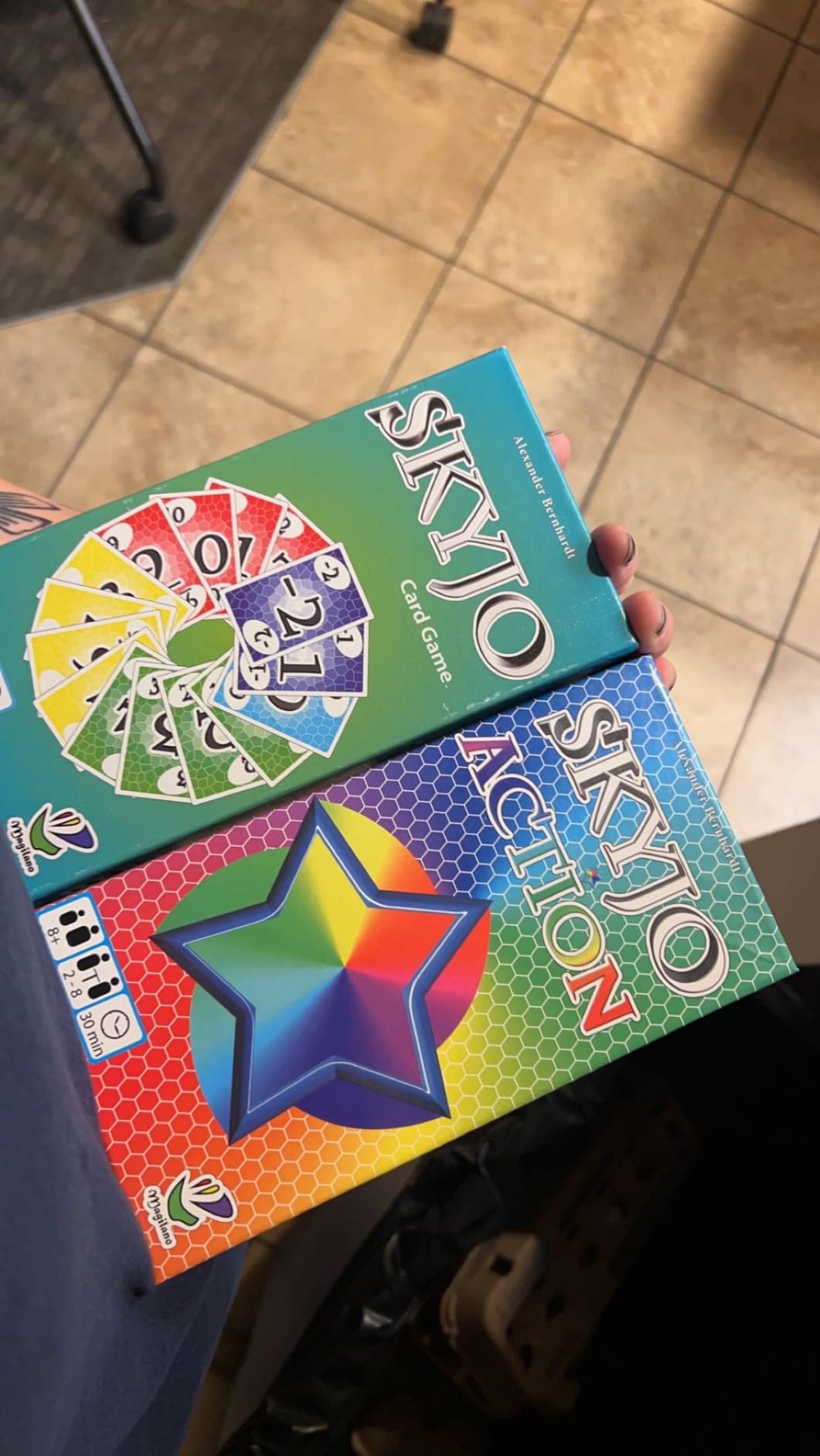 magilano SKYJO, Fun Card Game for Young and Least Young, Fun Game Parties customer photo 1