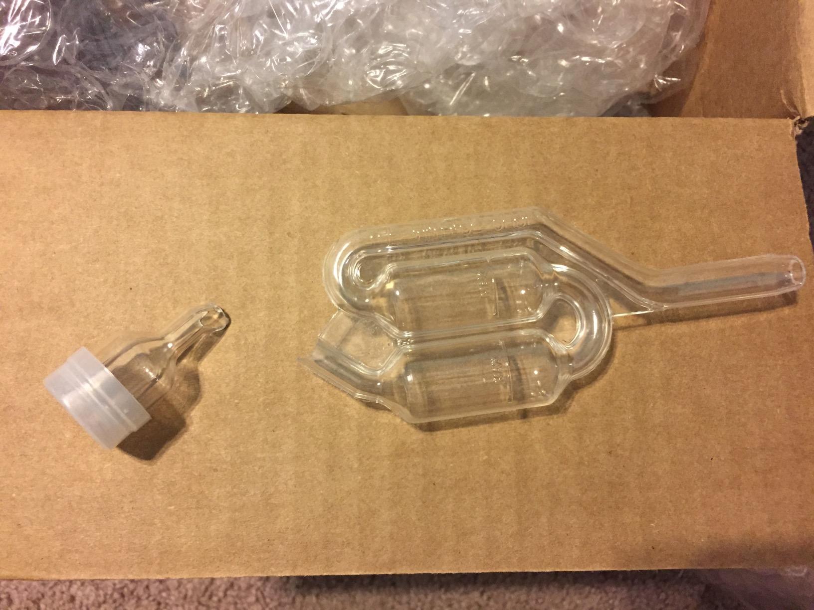FastRack 1 Gallon Mason Jar Wide Mouth & Twin Bubble Airlock (Pack of 2) for Fermentation, Pickling, Brewing & Dry Storage customer photo 2