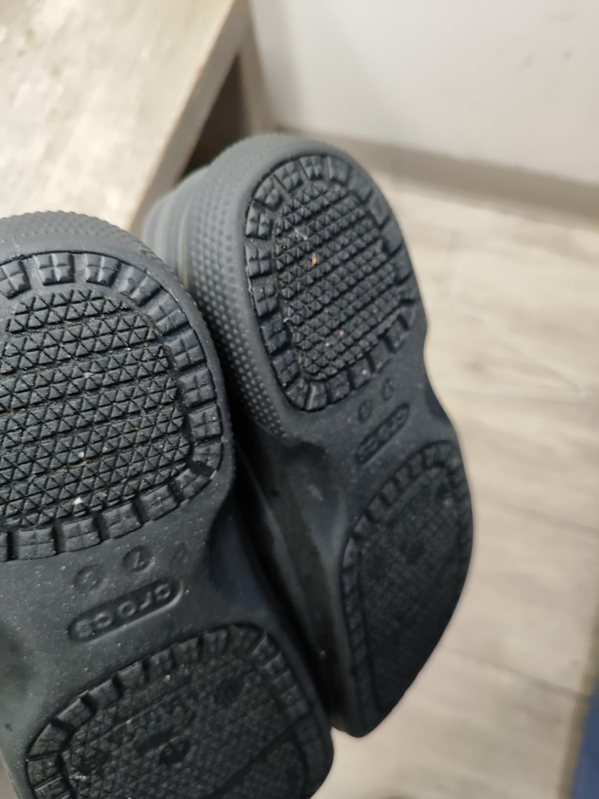 Crocs On The Clock Work Slip-On customer photo 1