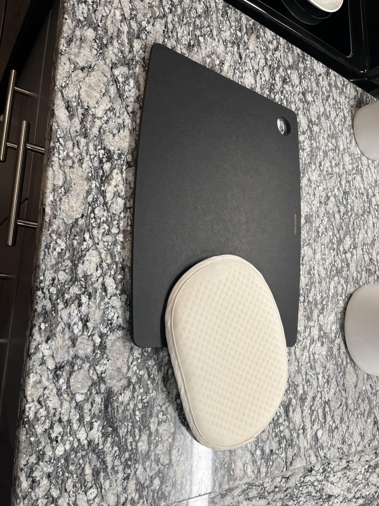OXO Good Grips Silicone Pot Holder - Black customer photo 1