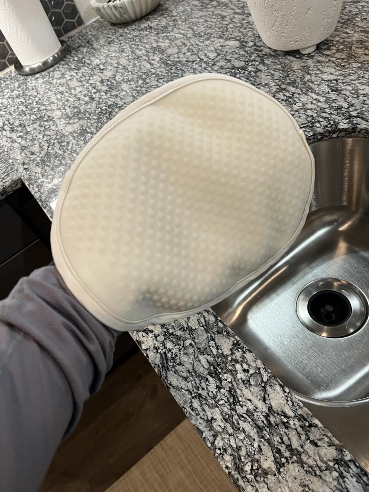 OXO Good Grips Silicone Pot Holder - Black customer photo 2