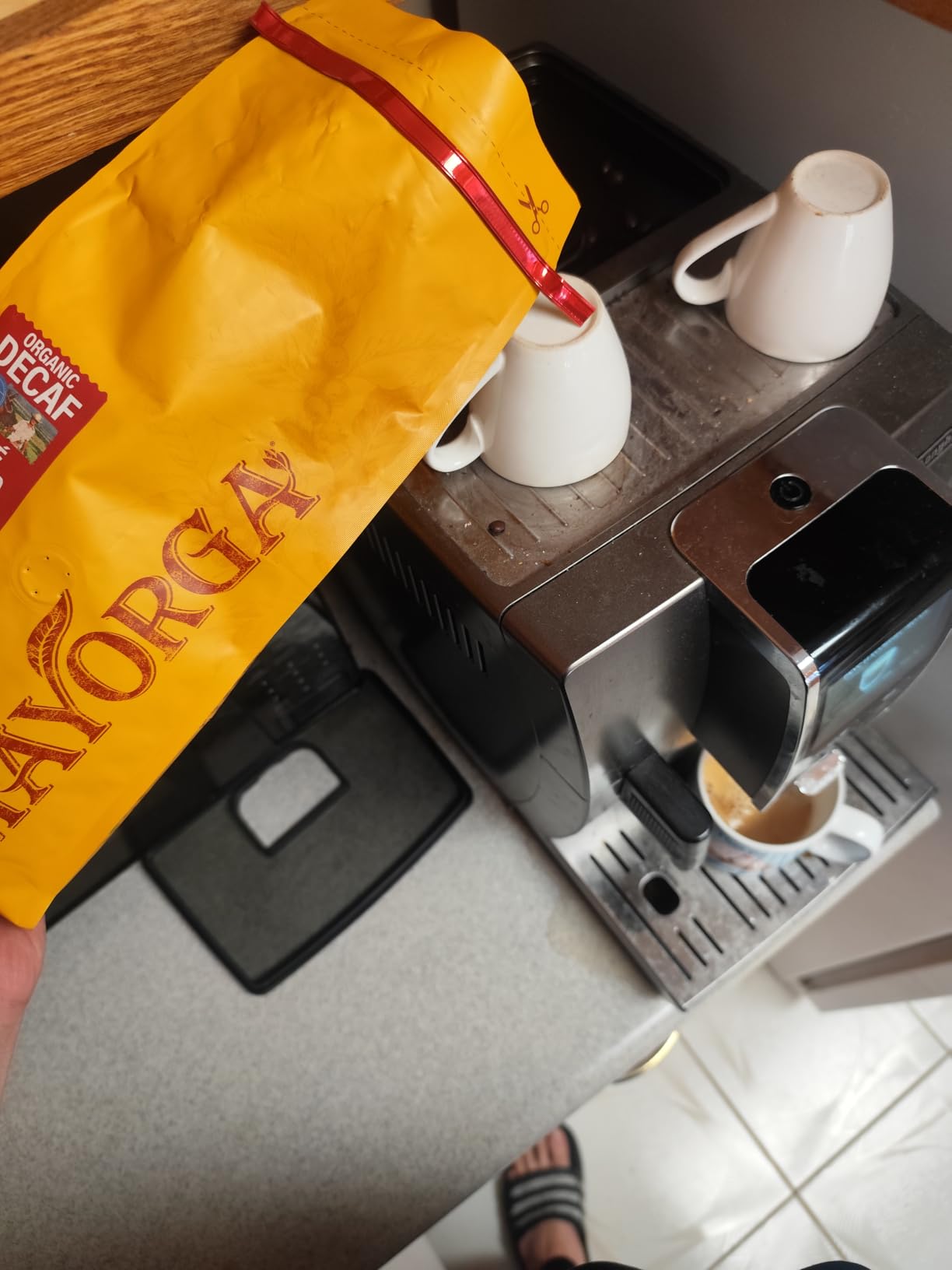 Mayorga Decaf Coffee 2lb Bag Dark Roast Organic Swiss Water Decaffeinated Cubano Roast Coffee - 100% Arabica Whole Coffee Beans customer photo 2