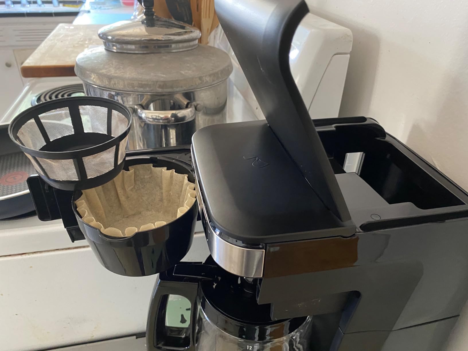 Hamilton Beach 12 Cup Programmable Coffee Maker, FrontFill Drip Coffee Maker customer photo 1