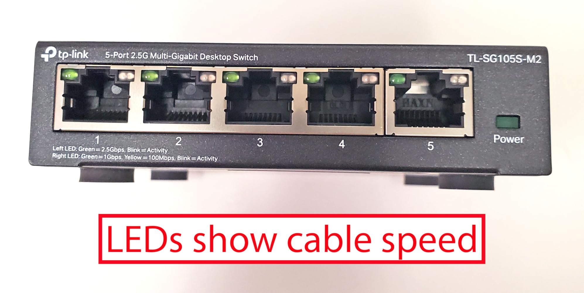 TP-Link 24 Port Gigabit Ethernet Switch Desktop/ Rackmount Plug & Play Shielded Ports Sturdy Metal Fanless Quiet Traffic Optimization Unmanaged (TL-SG1024S) customer photo 1
