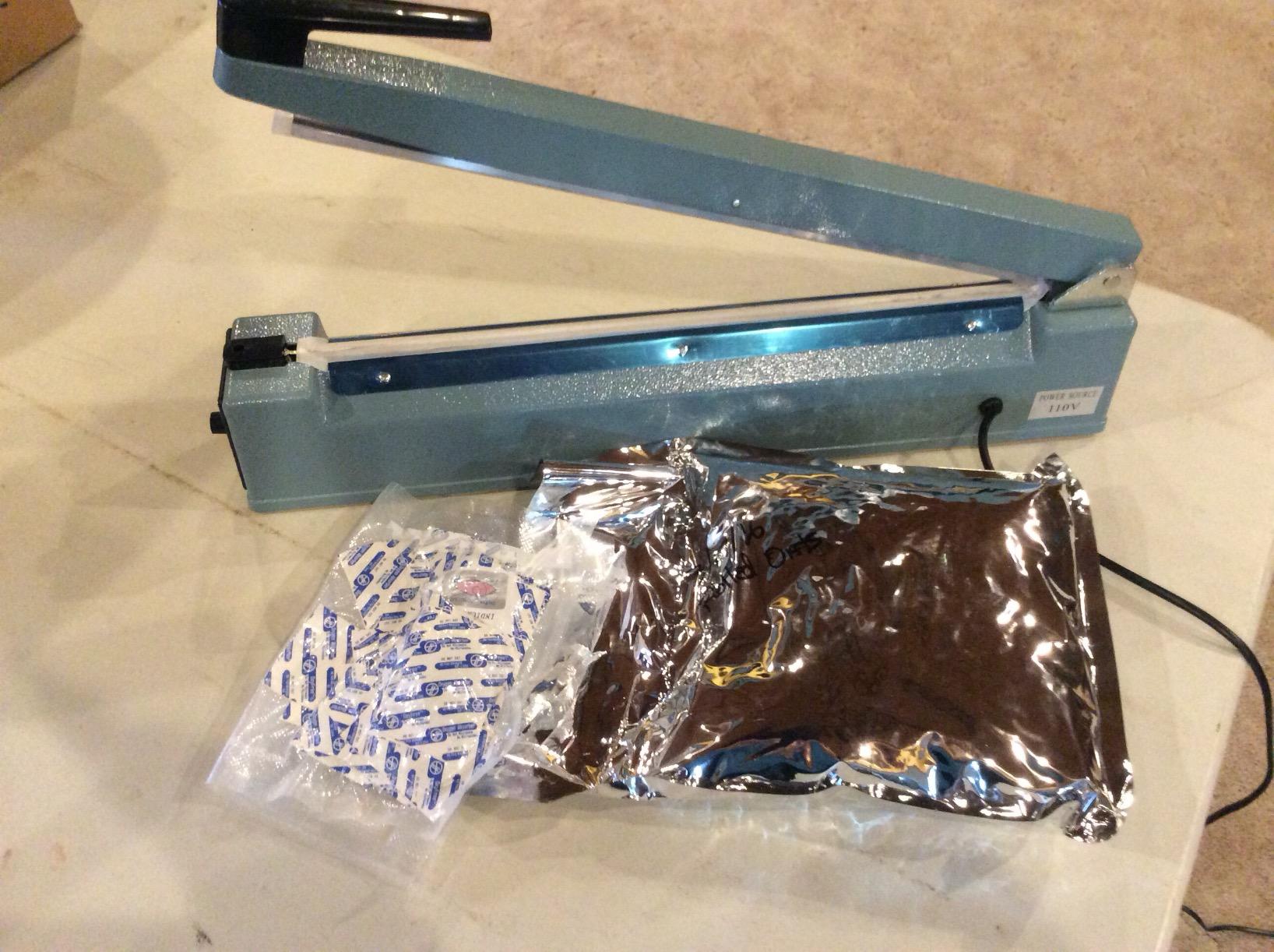 Flexzion Impulse Sealer 20 Inch (500mm) 750W Heat Sealer Machine with Adjustable Heating Mode, No Warm Up Needed, Portable Bag and Seal Impulse with Replacement Element Grip and Teflon Tape customer photo 2