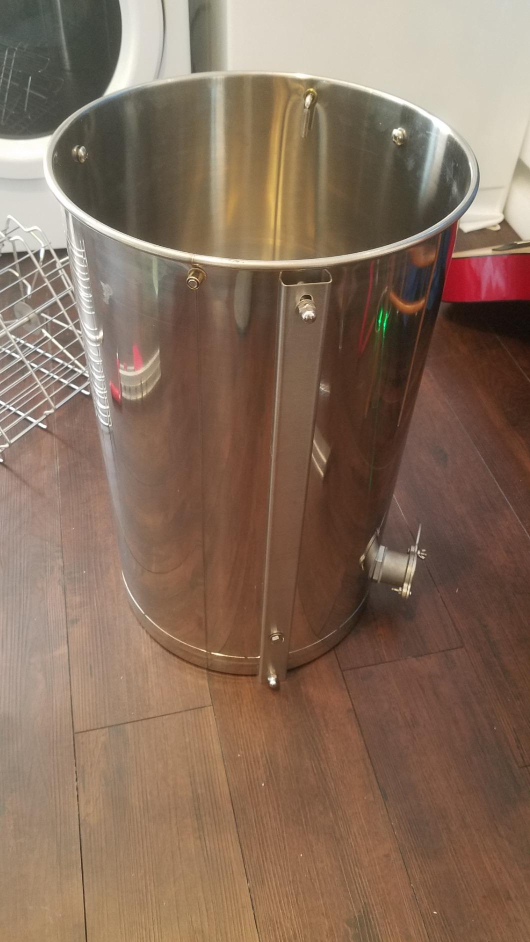 VINGLI Upgraded 3 Frame Honey Extractor Separator, Food Grade Stainless Steel Honeycomb Spinner Drum Manual Crank with Adjustable Height Stands, Beekeeping Protraction Apiary Centrifuge Equipment customer photo 2