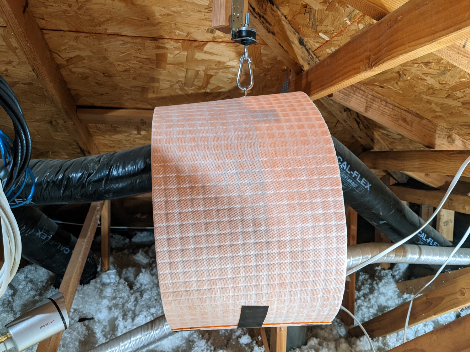 Centric Air QA-Deluxe 5500 Whole House Fan | Energy Efficient Cooling | 2-Speed Wall Switch | R-5 Insulated Damper | 5500 CFM | 10-Year Motor Warranty | Easy Installation | Made in USA customer photo 1