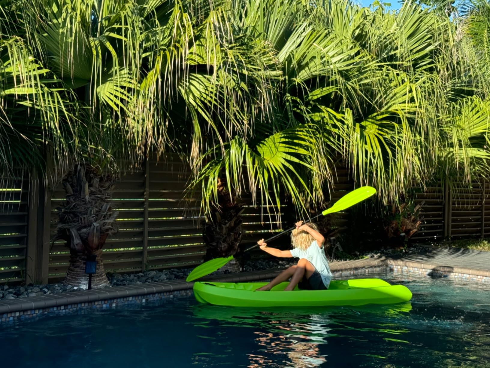LIFETIME Dash 66 Youth Kayak (Paddle Included), Lime Green customer photo 2