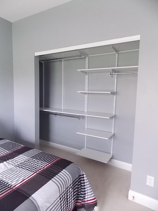 Organized Living freedomRail Adjustable Closet Organizer Kit, 96