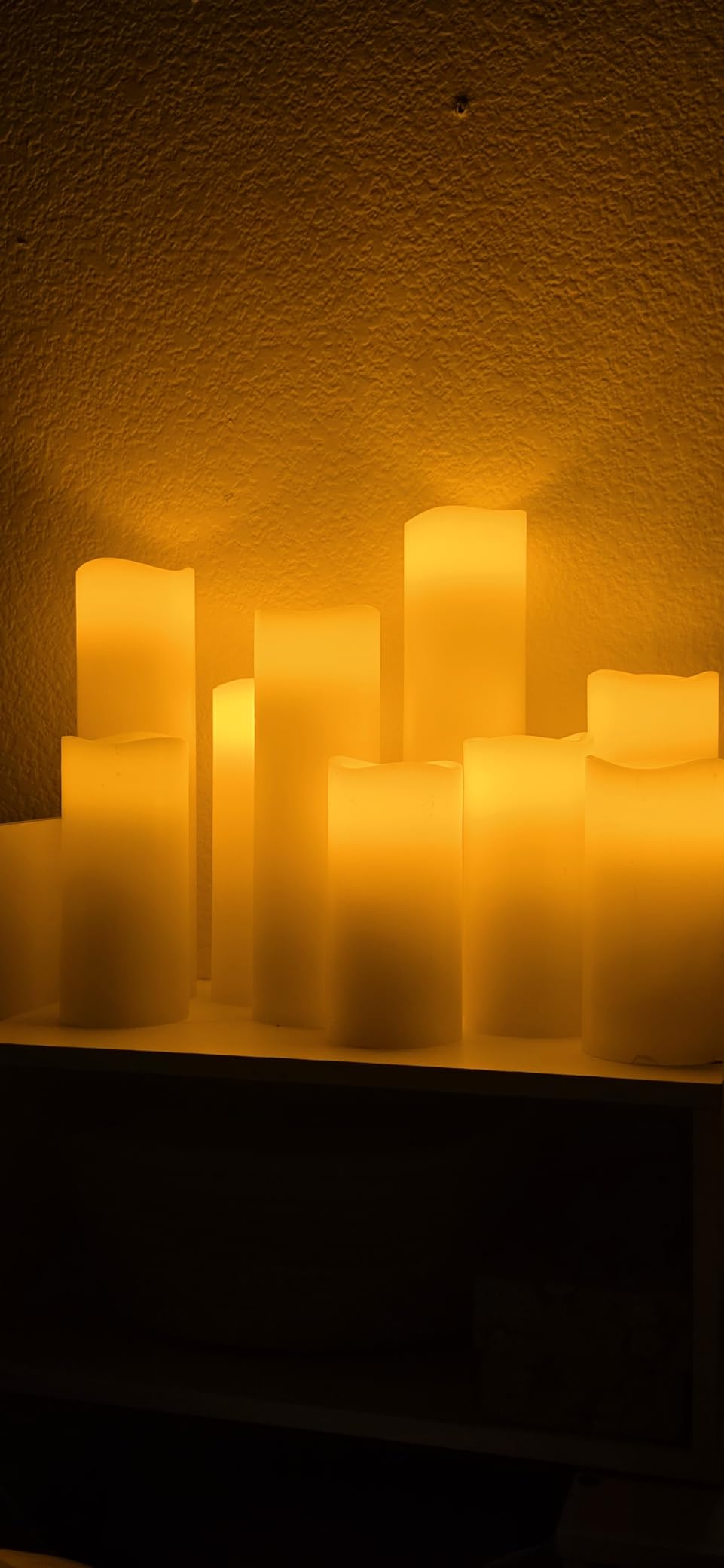 antizer Flameless Candles Led Candles Pack of 9 (H 4