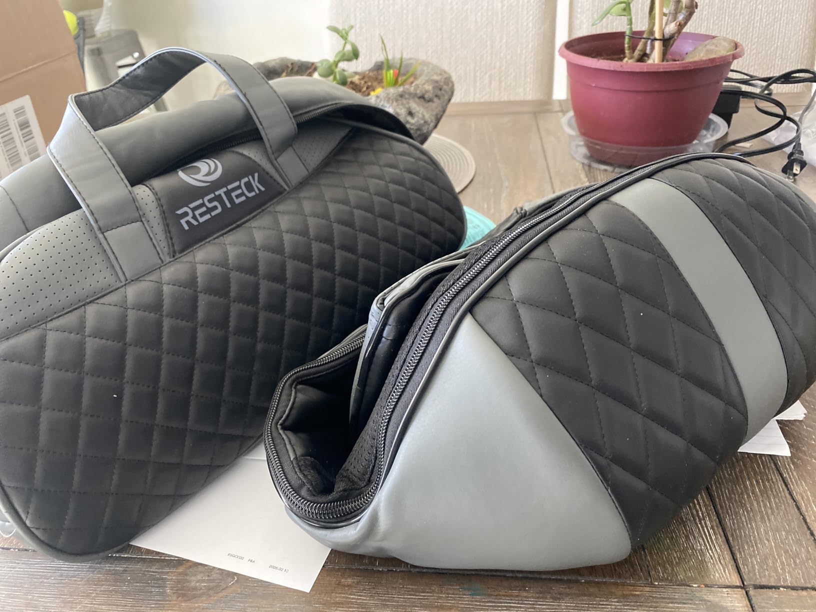 RESTECK Massagers for Neck and Back with Heat - Deep Tissue 3D Kneading Pillow, Electric Shiatsu Shoulder Massage customer photo 1