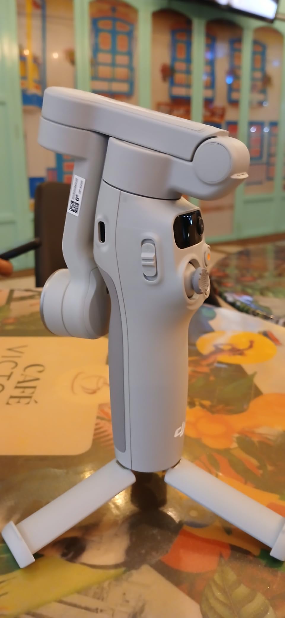 DJI Osmo Mobile 7 Gimbal Stabilizer for iPhone, Android, Built-in Tripod, Portable Stabilizer for iPhone, Selfie Stick, 3-Axis Phone Gimbal, ActiveTrack 7.0, One-Tap Edit, 10hrs Use, Phone Charging customer photo 2