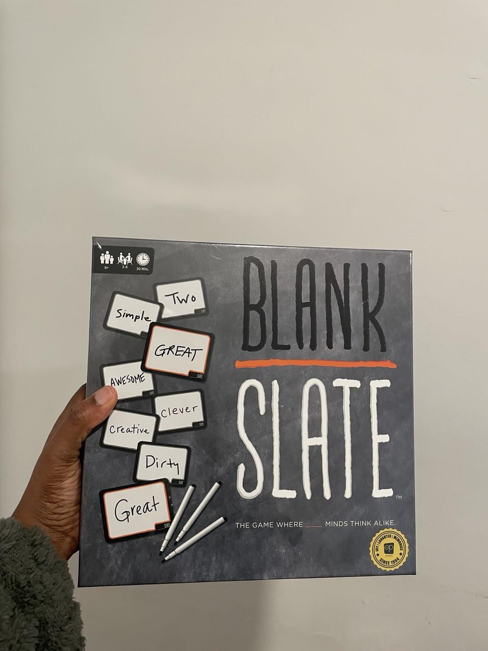 USAOPOLY BLANK SLATE, Where Great Minds Think Alike customer photo 1