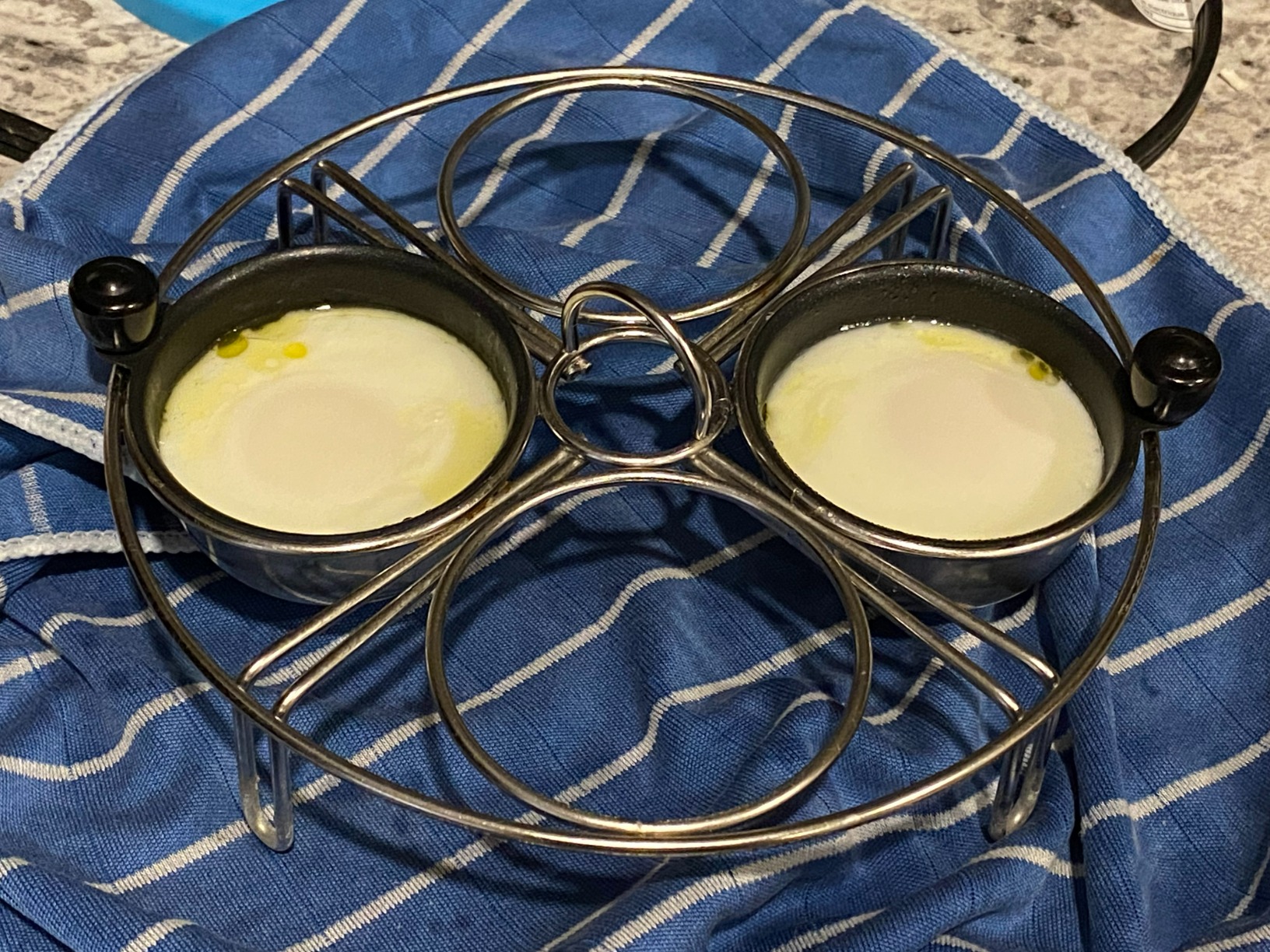 Eggssentials Egg Poacher Insert Stainless Steel Poached Egg Cooker Eggs Poaching Cup PFOA Free, 7.25