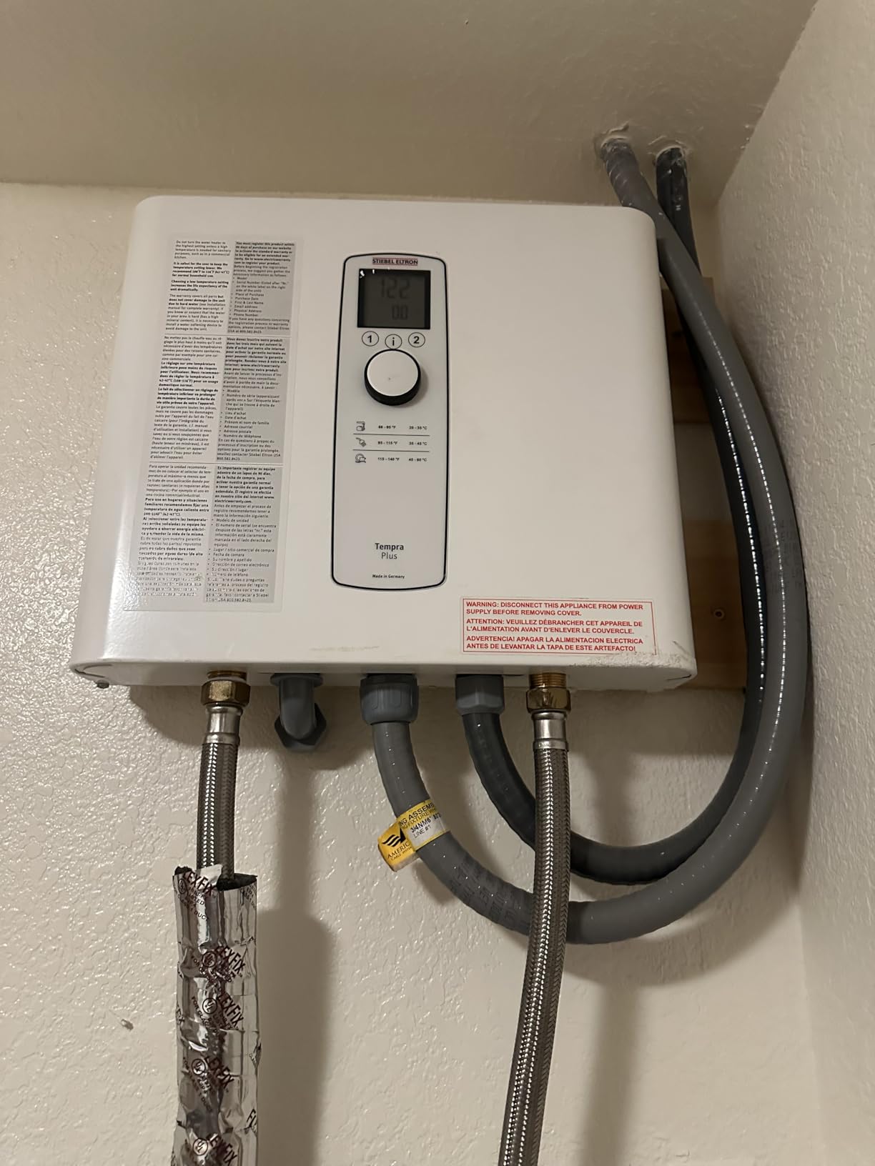 Stiebel Eltron Tankless Water Heater - Tempra 29 Plus - Electric, On Demand Hot Water, Eco, White customer photo 1