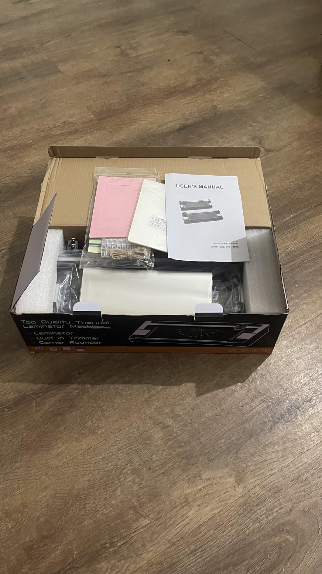Laminator Machine for A3/A4/A6, YE381 13inch Thermal & Cold Laminating Machine for Home Office School Teacher Use with 50 Pouches, Paper Trimmer and Corner Rounder customer photo 2