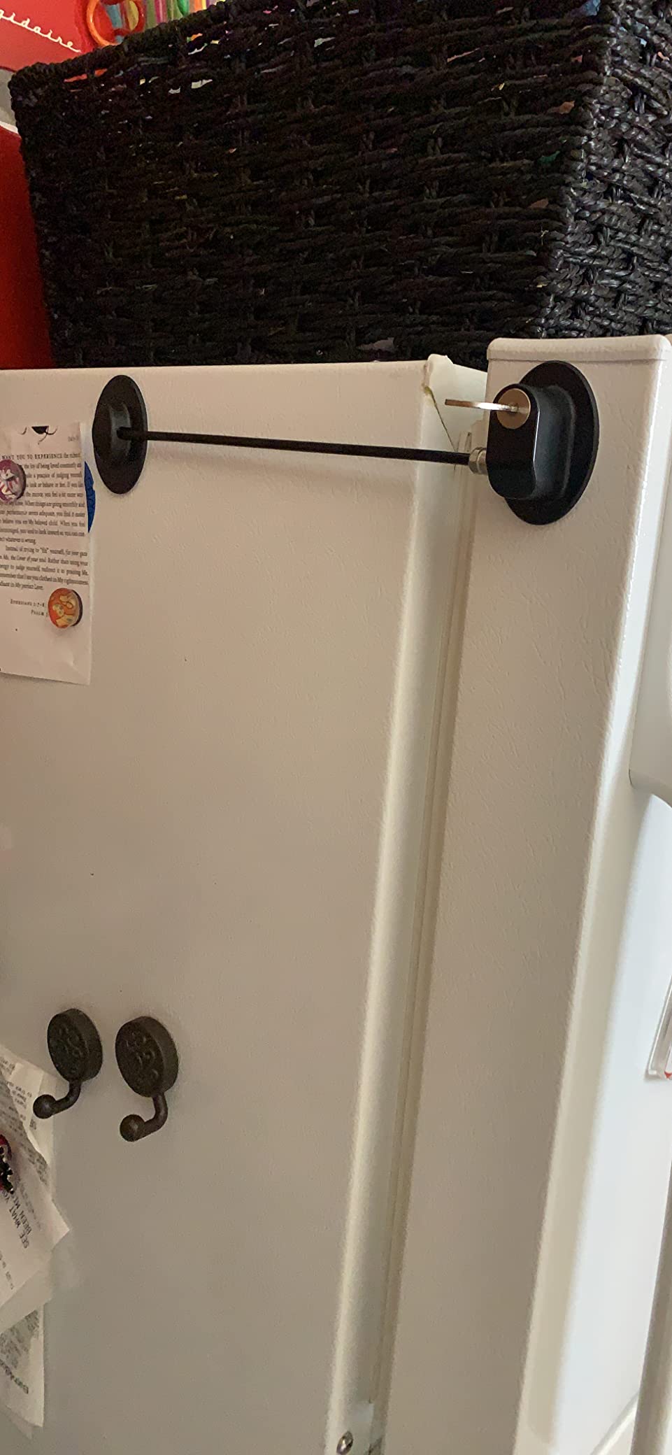 REZIPO Refrigerator Door Lock with 2 Keys, File Drawer Lock, Freezer Door Lock and Child Safety Cabinet Lock customer photo 1