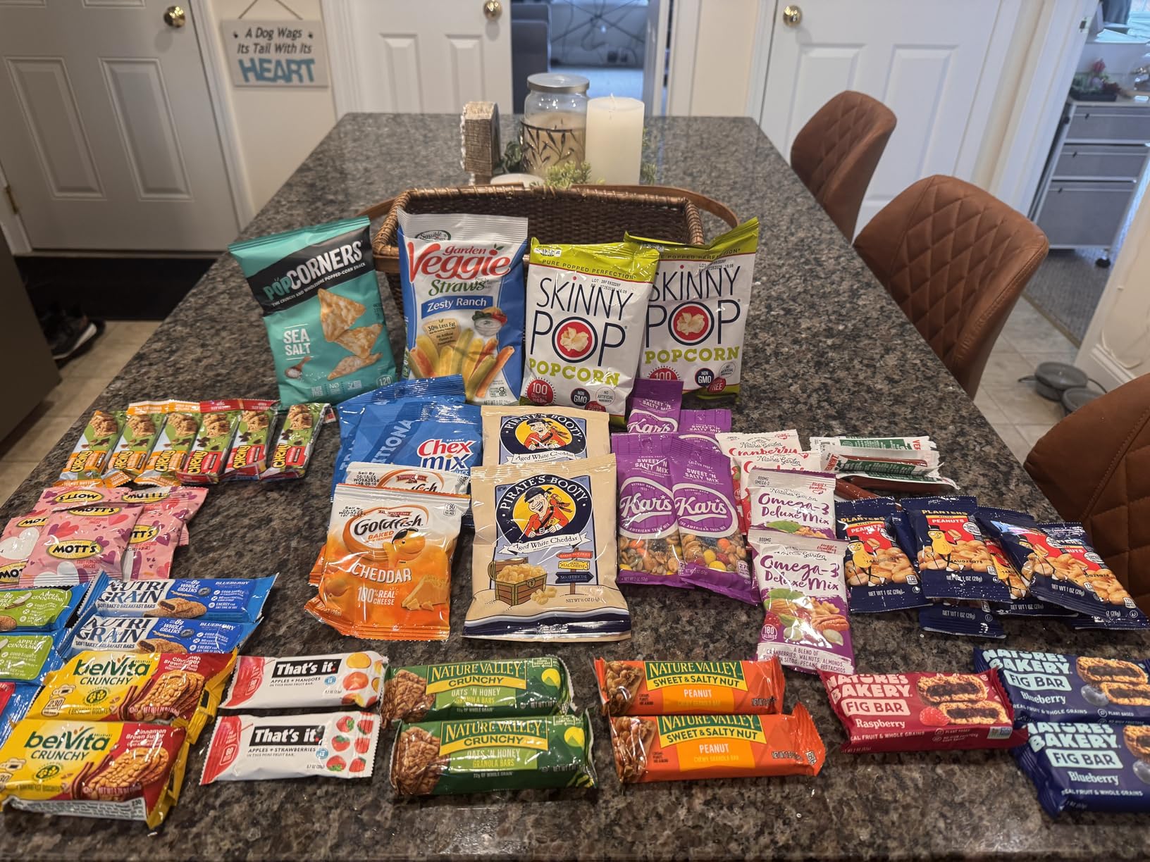 Healthy Snack Care Package (30 count) A Gift crave Snack Box with a Variety of Healthy Snack Choices - Great for Office, College Military, Work, Students etc. customer photo 1