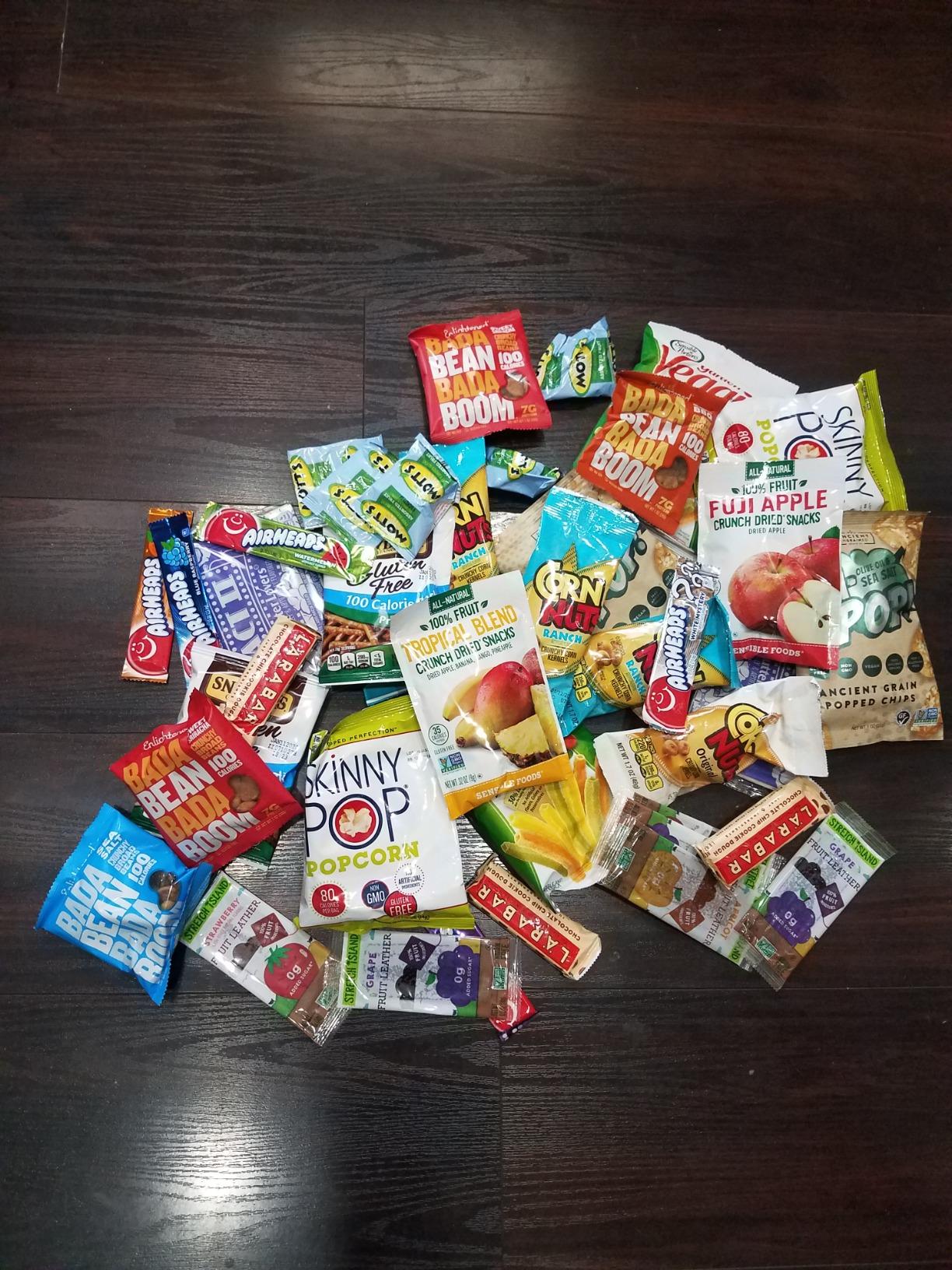 Men's Hearty Snack Box - Ultimate Man Care Package (50 piece Snack Pack) Jerky, Nuts, Chips and Pretzels Variety Pack - The Care Crate Co. customer photo 2