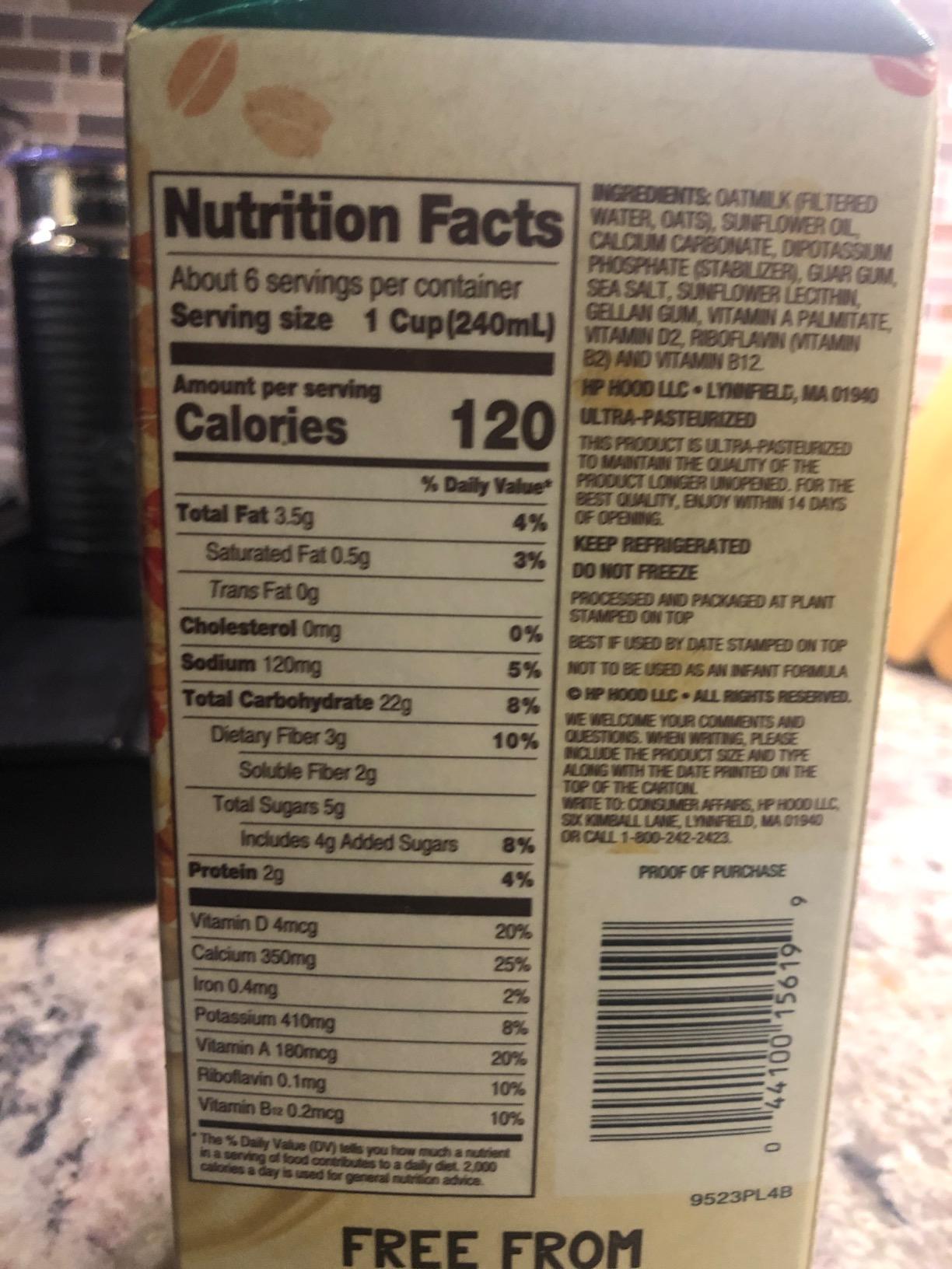 Planet Oat Extra Creamy Original Oatmilk, 52 oz customer photo 2